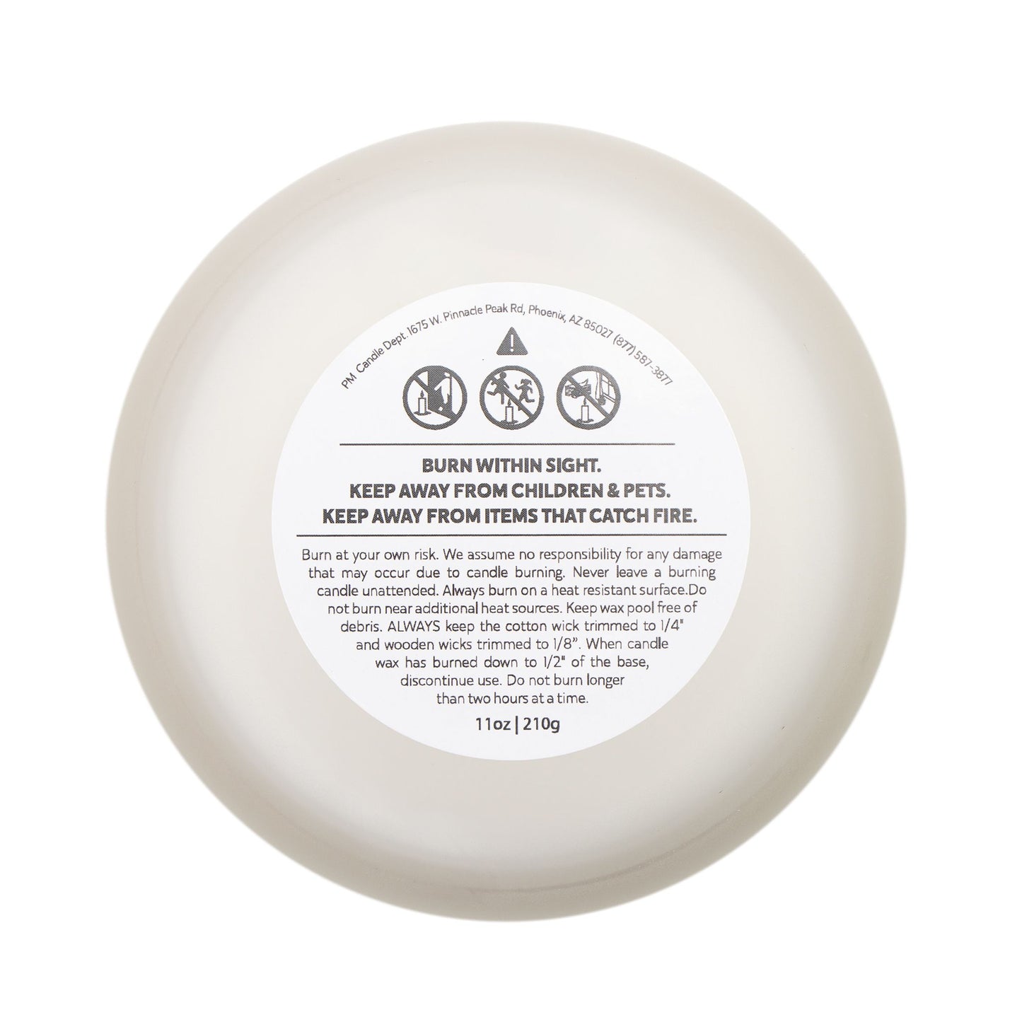 Thank You For Being My Unpaid Therapist - Frosted Glass Candle | 11oz